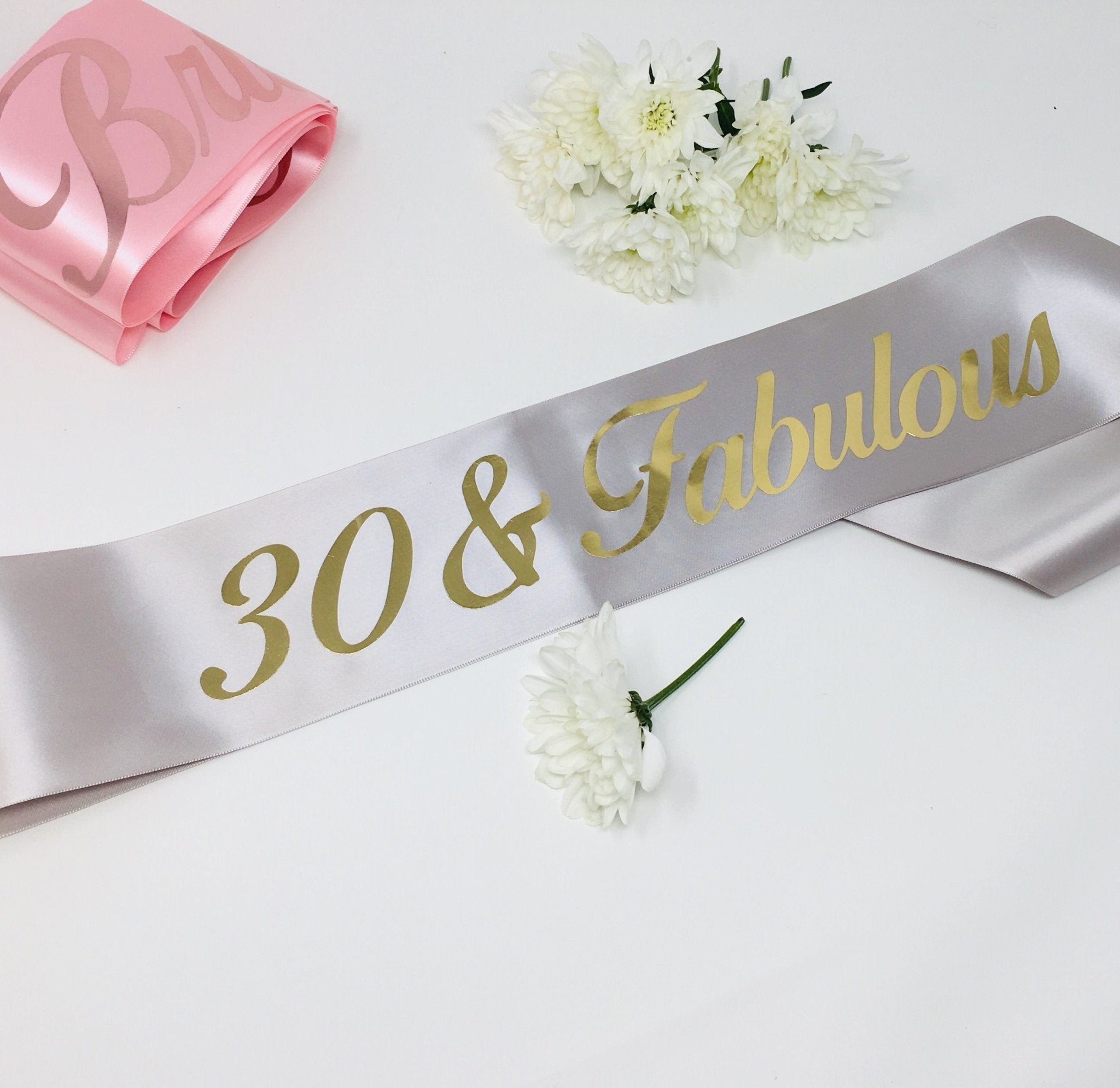 Birthday Sash, Personalised Any Age and Fabulous Sash