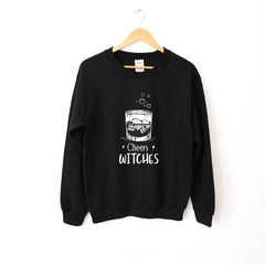 Cheers witches jumper, Funny Halloween costume for men and women