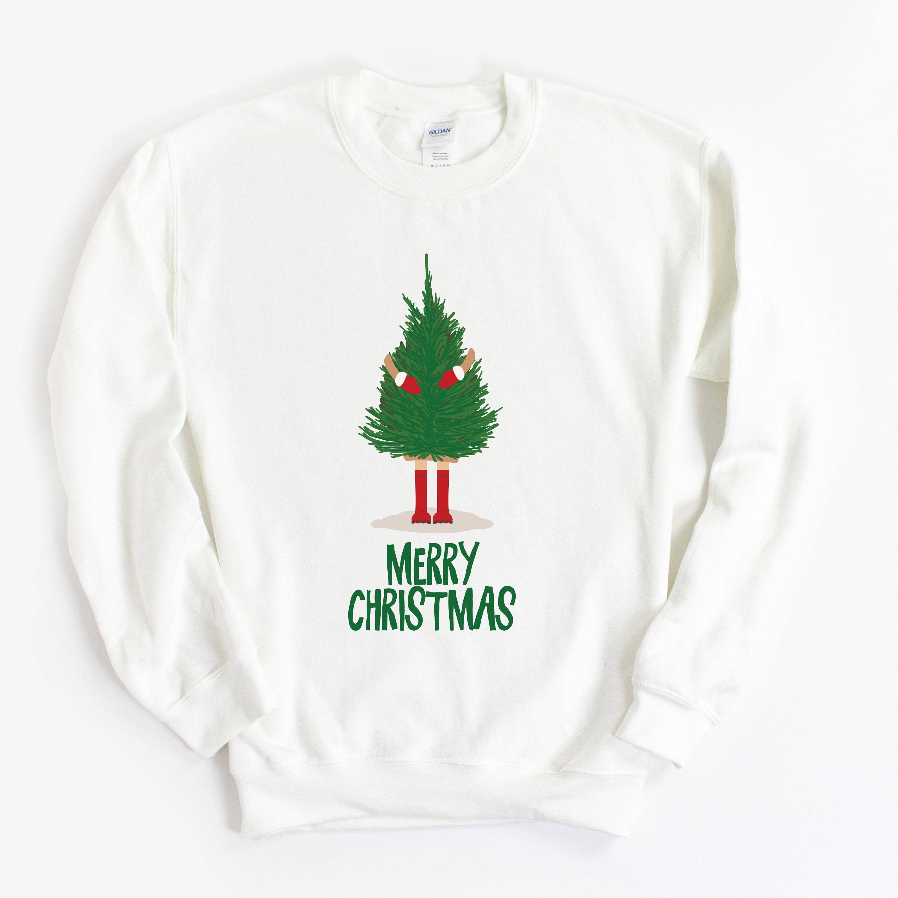 Christmas tree Merry Christmas jumper, Unisex Adult & Kids sizes, Matching Family jumpers