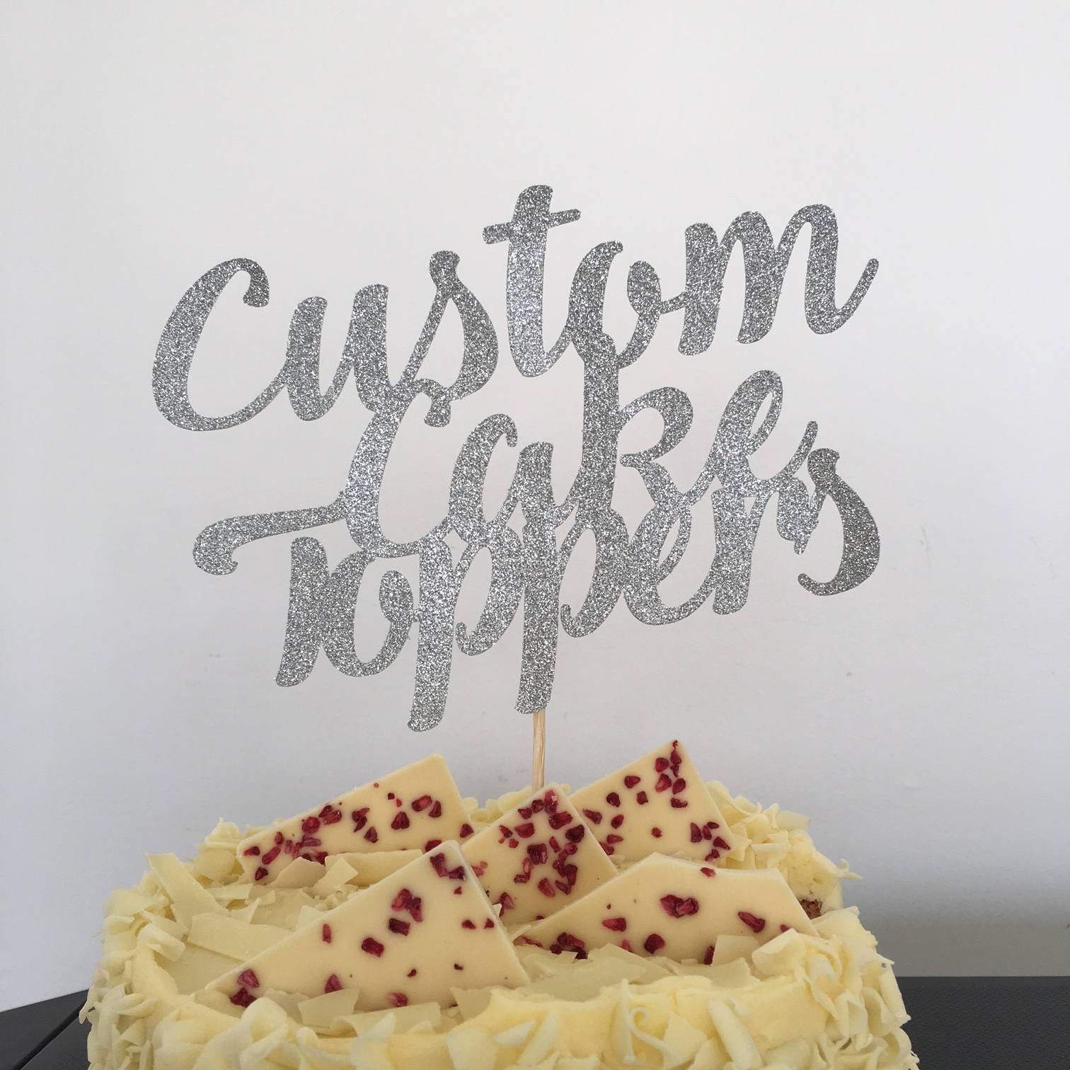 Custom Cake Topper. Personalised. Party Decorations | Pomchick