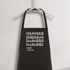 Cute Apron For Dad, I Love You Dad, Chef Dad, Father's Day Gift, Gift For Him - Pomchick