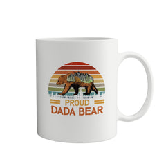 Dada Bear Mug, Gift For Dad, Father's Day Gift Papa Bear, Pregnancy Announcement