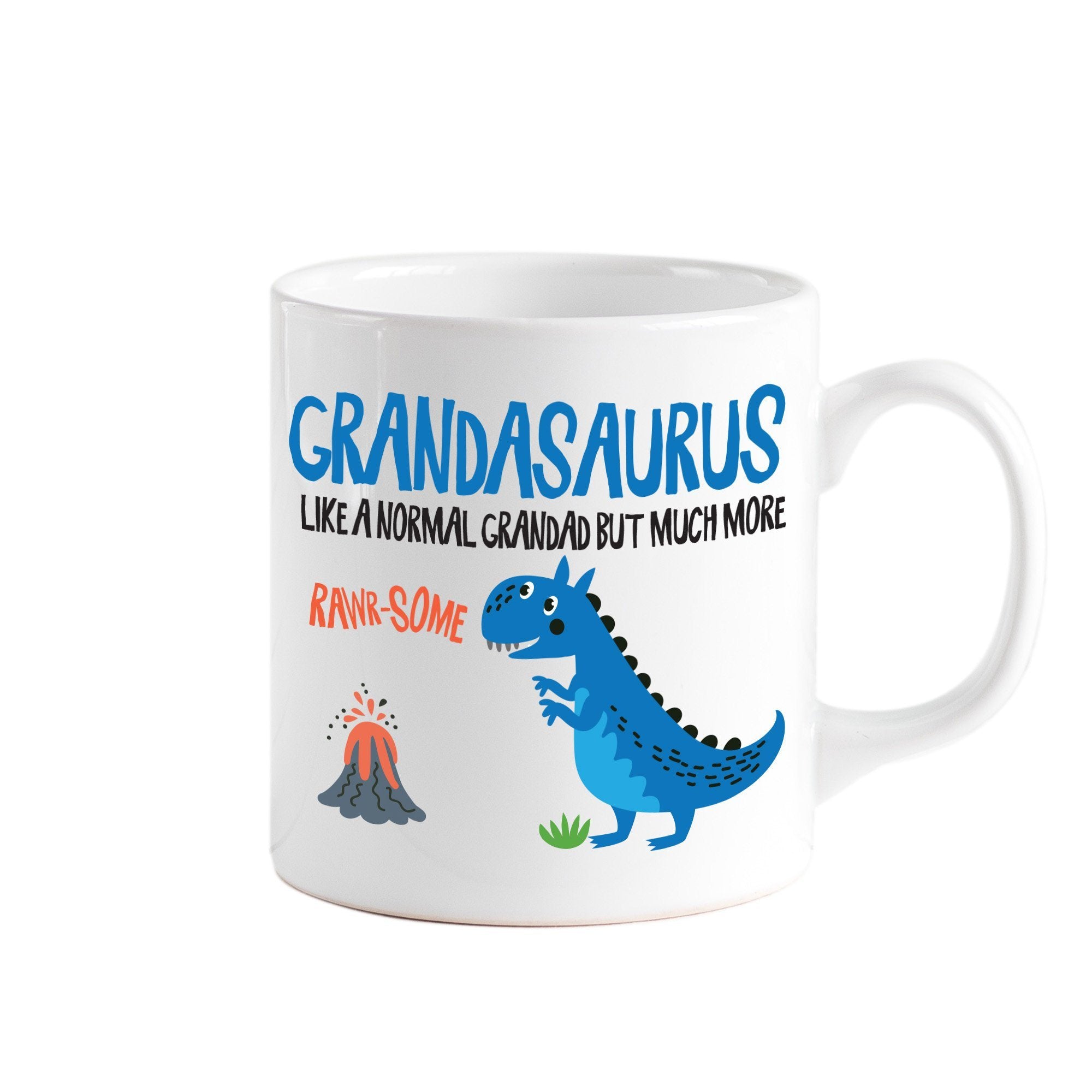 Funny grandad gift, Grandasaurus mug, First Father's Day gift, Grandpa Dinosaur Mug