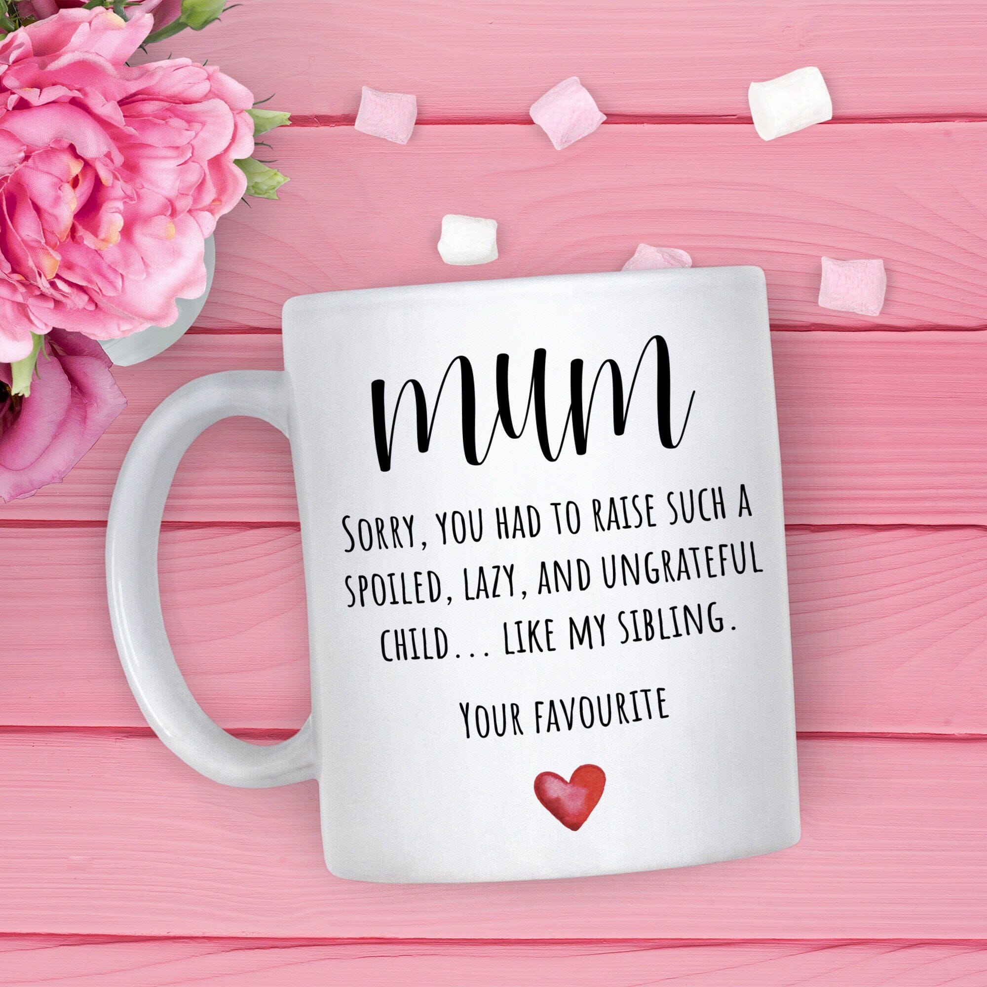 Funny Mug Gift For Mum, Mother And Daughter Or Son, Mother'S Day Christmas Gift, Mummy New Mum Gift