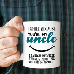 Funny Uncle Mug, Father'S Day Gift, Christmas Birthday Gift For Uncle, Present From Nephew Niece