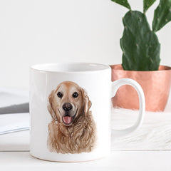 Golden Retriever Mug, Birthday Gift For Dog Lovers, Animal Lover Gift