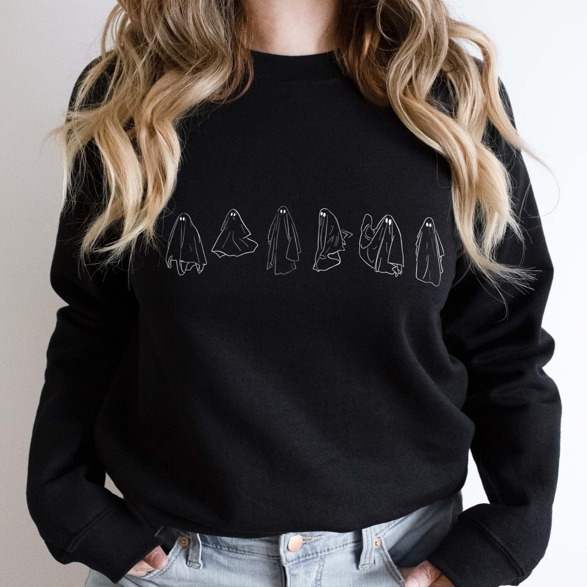 Halloween Jumper T Shirts Available Party Outfit Ghost Costume Sizes