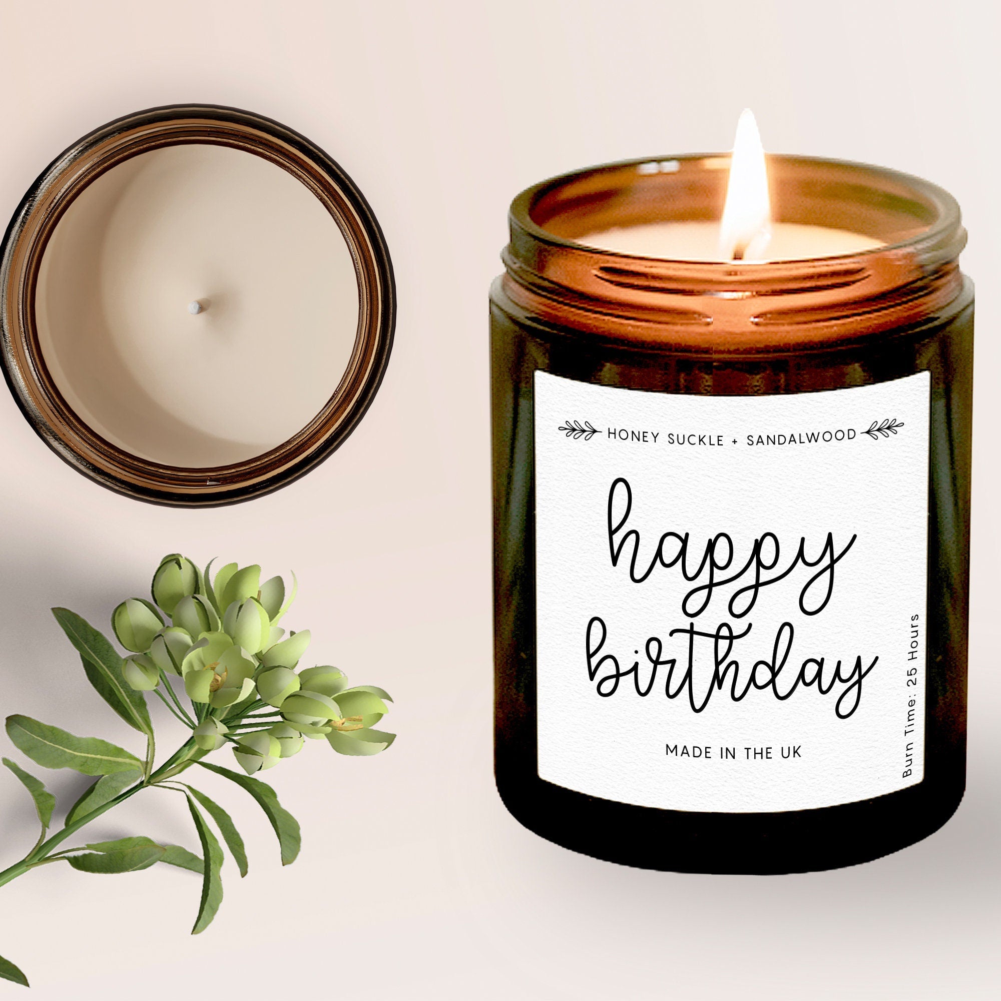 Happy Birthday Candle Gift, Birthday Gift For Her, Friend Colleague Daughter Sister