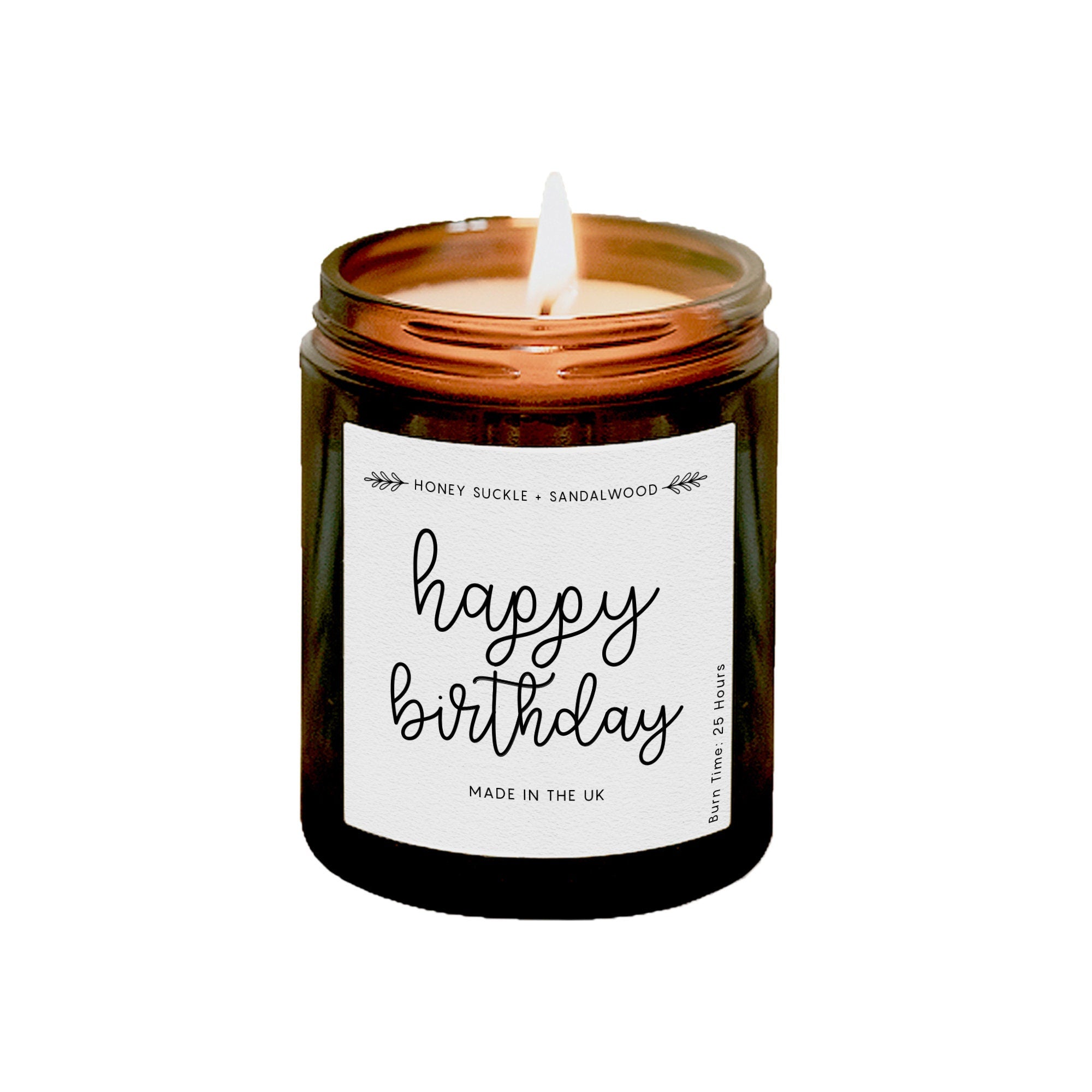 Happy Birthday Scented Candle Gift, Birthday Gift For Her, Friend Colleague Daughter Sister