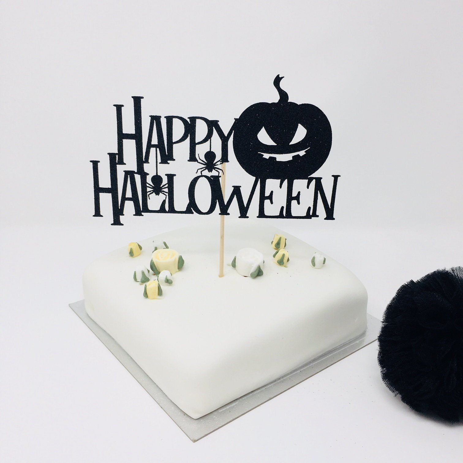 Happy Halloween Cake Topper. Halloween Party Decor