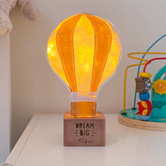 Hot Air Balloon Decorative Lighting For Kids Rooms, Table Lamp In A Dream Big Design, Night Light