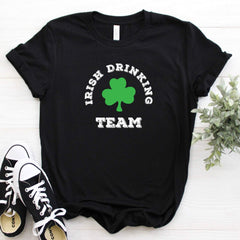 Irish Drinking Team T-shirt, Funny St Patricks Day tee, Irish, Green shamrock tee, Drunk tshirt, Irish gift