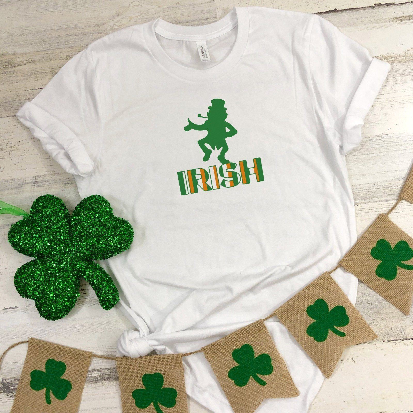 Irish T-shirt, Matching St Patricks Day shirt, Irish flag themed, Paddy's Day outfit