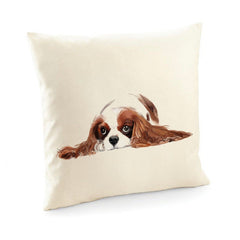 King Charles Spaniel Cushion Cover, Pet Decor, Housewarming Gift