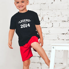 Legend since year kids birthday t-shirt, Toddler Youth kids outfit, Boys girls children swear