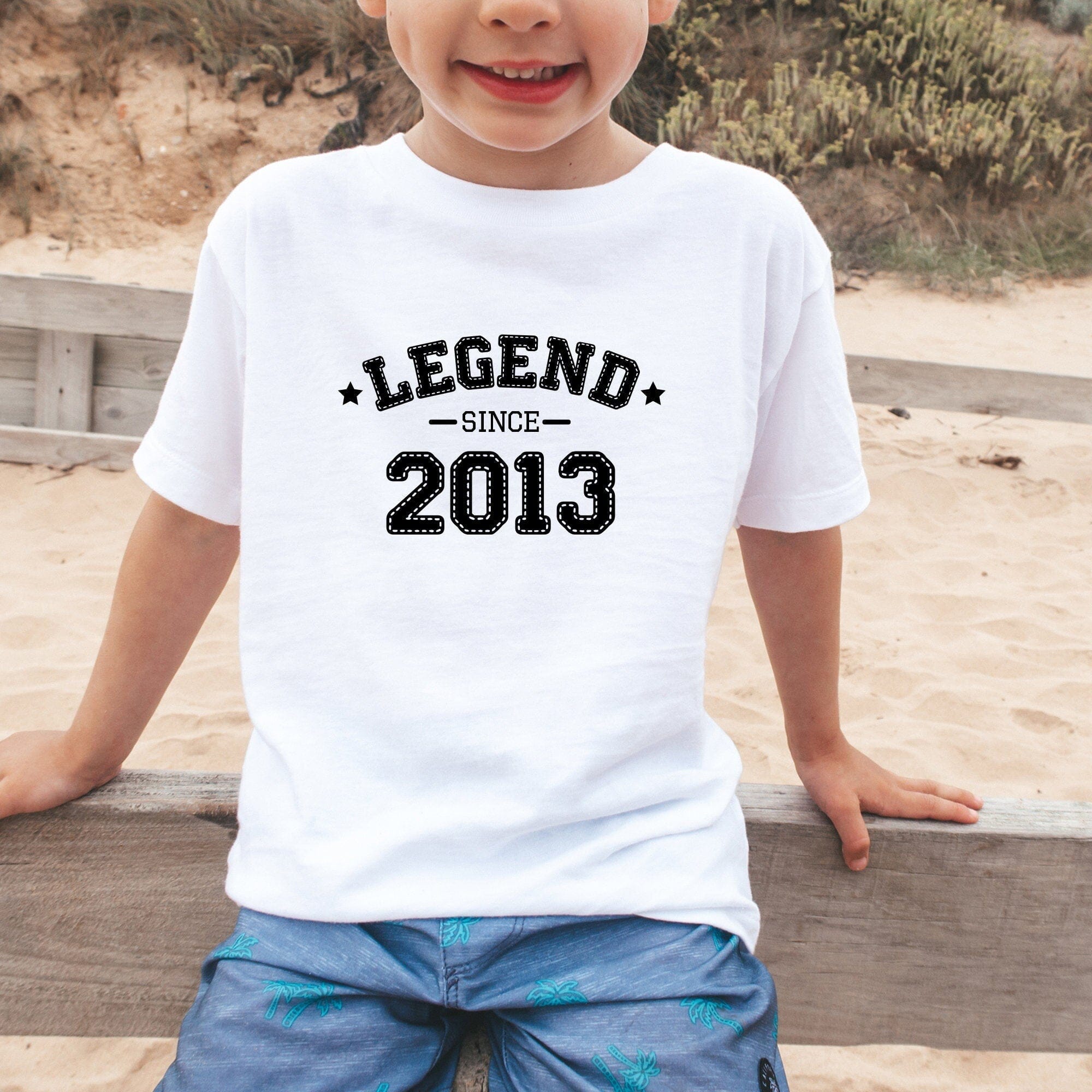 Legend since year kids birthday t-shirt, Toddler Youth kids outfit, Boys girls children swear