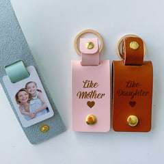 Like mother Like daughter Photo Keyring, Available for grandma auntie, Mother's Day Keychain gift for her