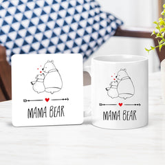 MAMA bear mug, Gift for mum, Mother's day present, Mummy mug, Mother bear