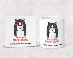 Mama bear mug, Mother's Day gift for mummy, Christmas Gift for mum