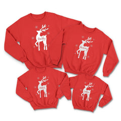 Matching Family Christmas Jumper, Reindeer Christmas Pyjamas Top