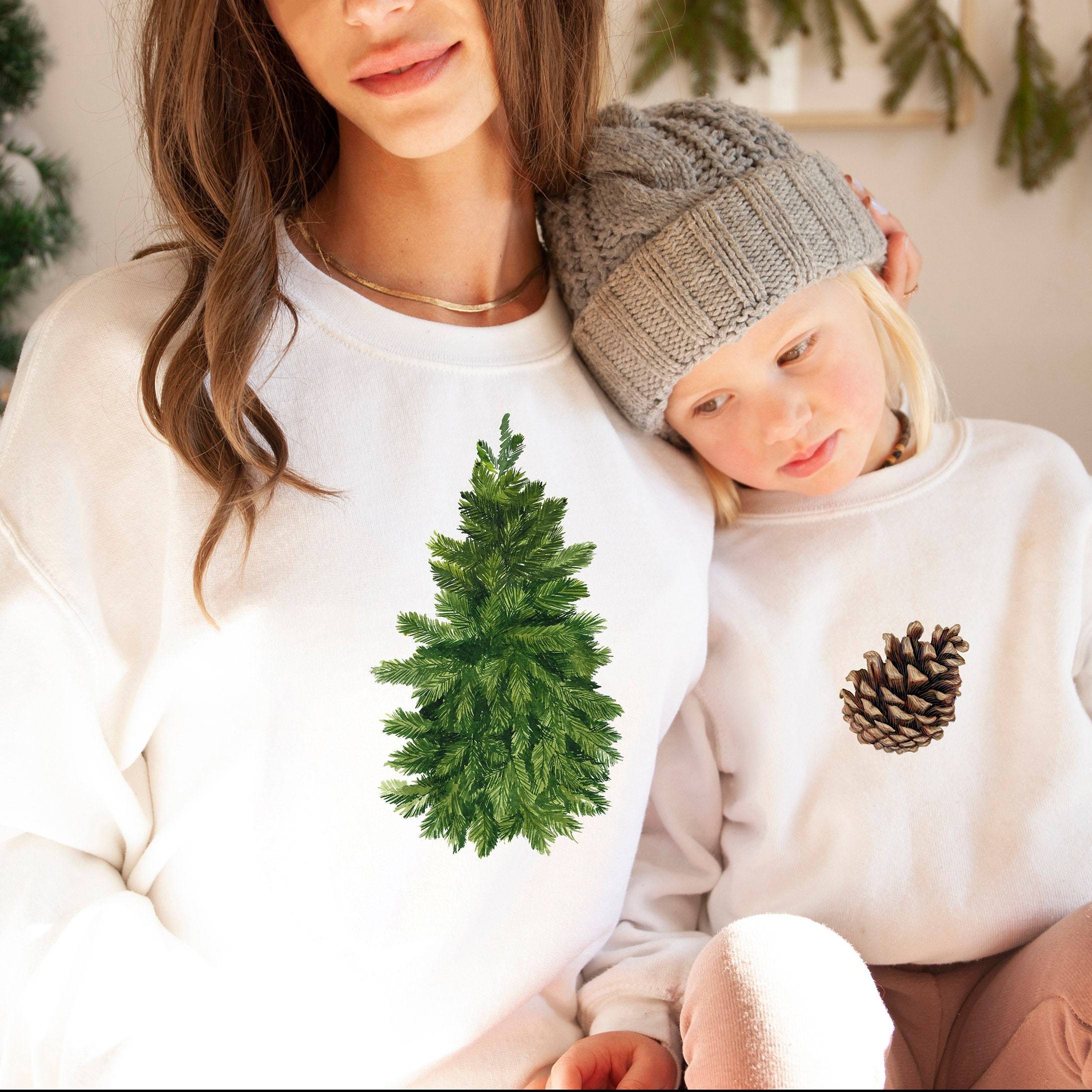 Matching Family Christmas jumpers, Mummy Daddy Baby, Xmas sweatshirt