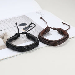 Men leather bracelet, Gift for Him, Summer Accessories for Men, Trendy