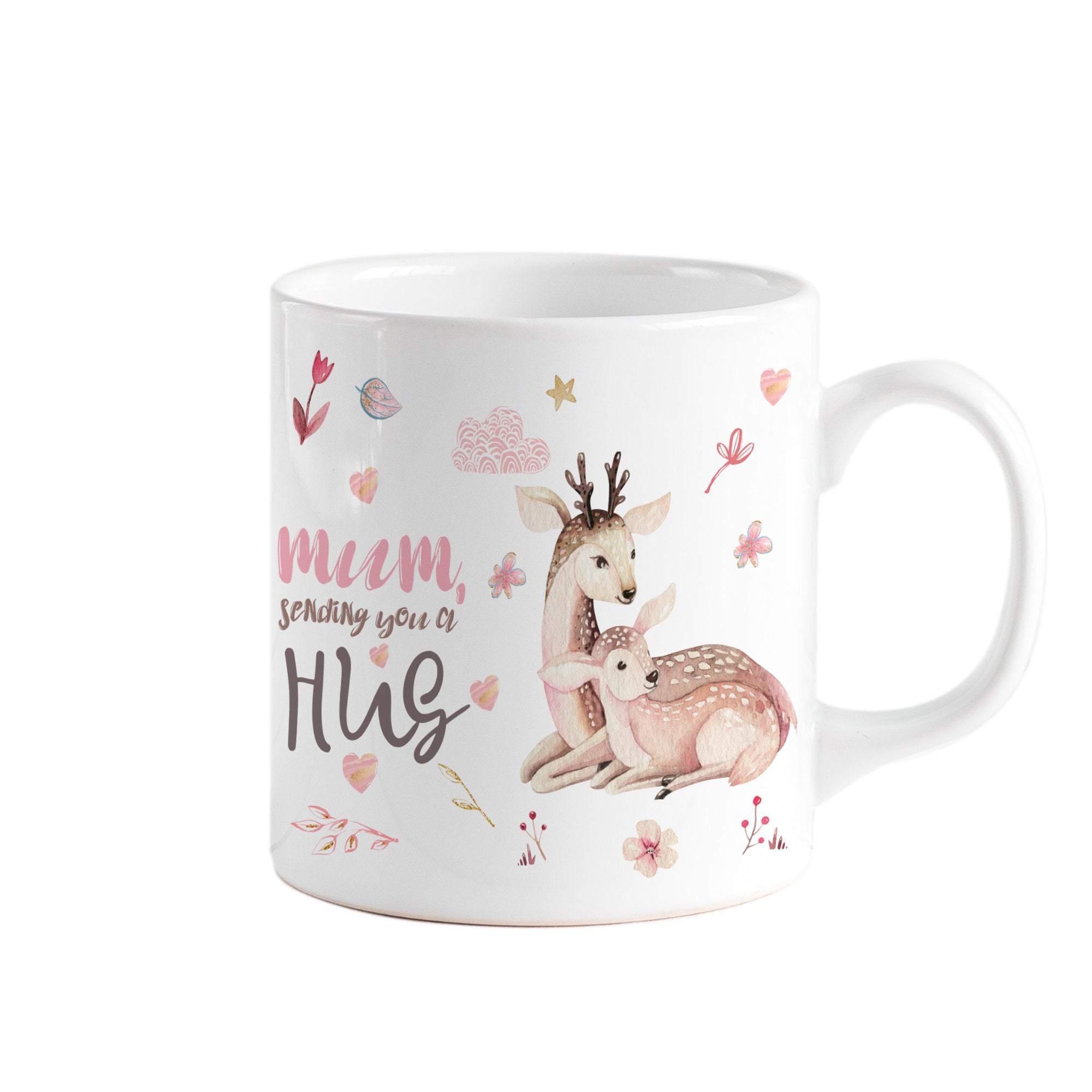 Mum sending you a hug mug, Cute Mother's Day Gift, Mother and baby, Mother Birthday Gift