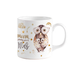 Mum sending you a hug mug, Cute Mother's Day Gift, Mother and baby, Mother Birthday Gift