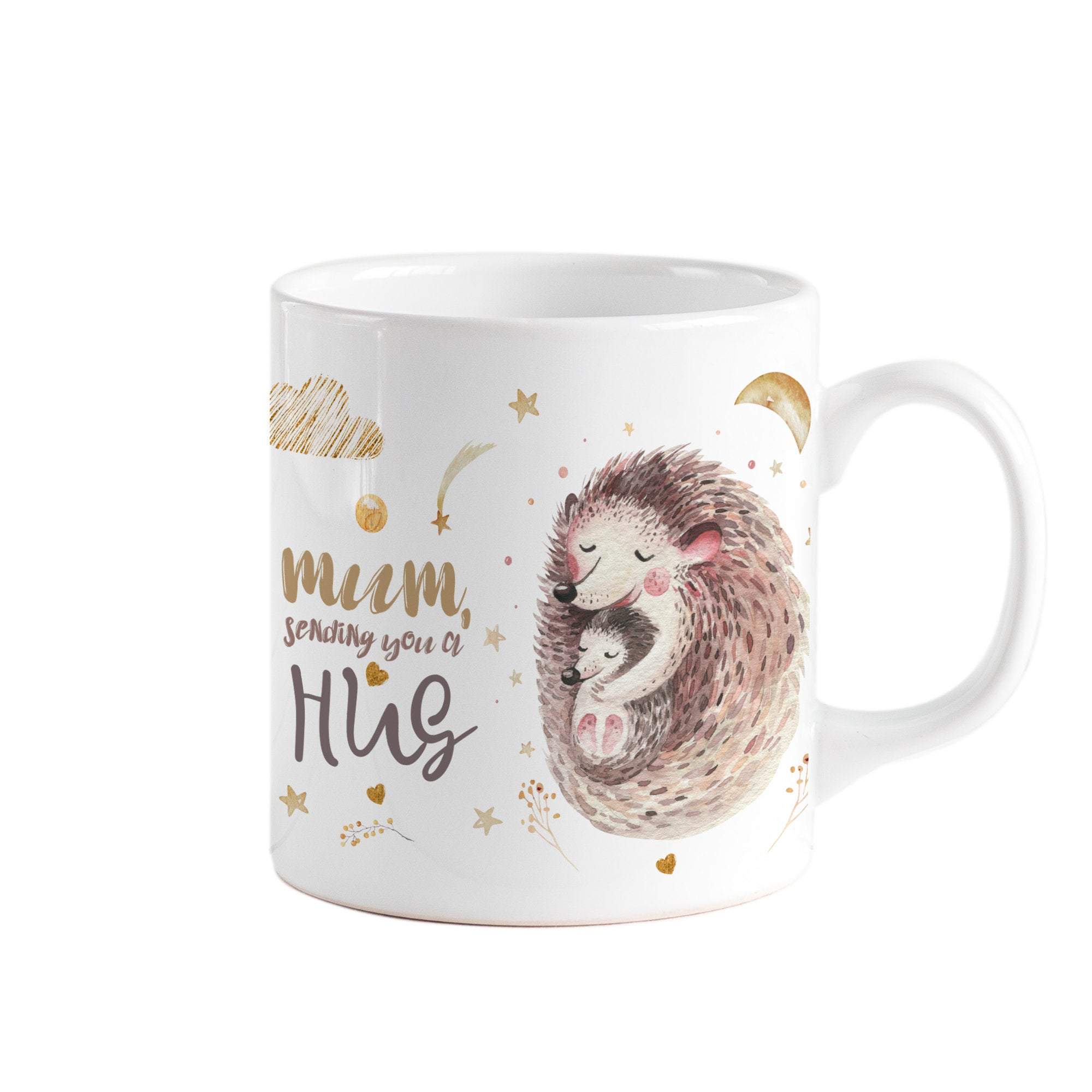 Mum sending you a hug mug, Cute Mother's Day Gift, Mother and baby, Mother Birthday Gift