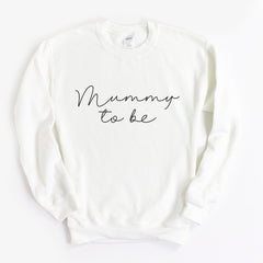 Mummy To Be Sweatshirt With Baby Name, Gift For New Mum, Pregnancy Sweat Top