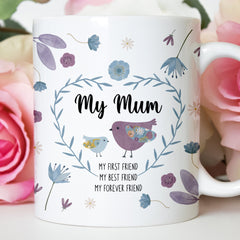 My Mum My Best Friend Mug, Gift For Mum, Mother'S Day Christmas Birthday, New Mummy Gift