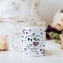 My Mum My Best Friend Mug, Gift For Mum, Mother'S Day Christmas Birthday, New Mummy Gift