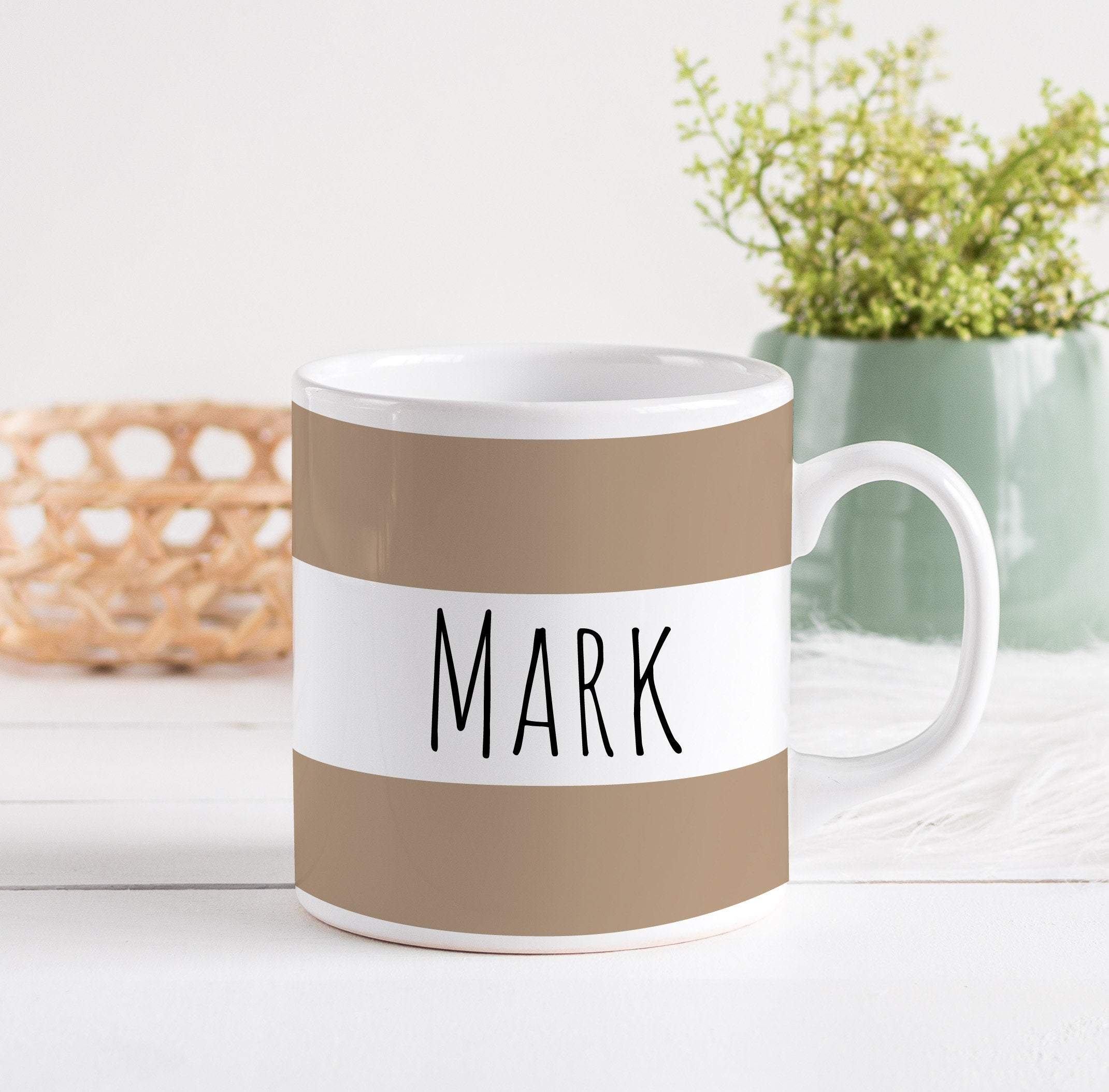 Name mug, Personalised Christmas gift for him or her , Corporate gift