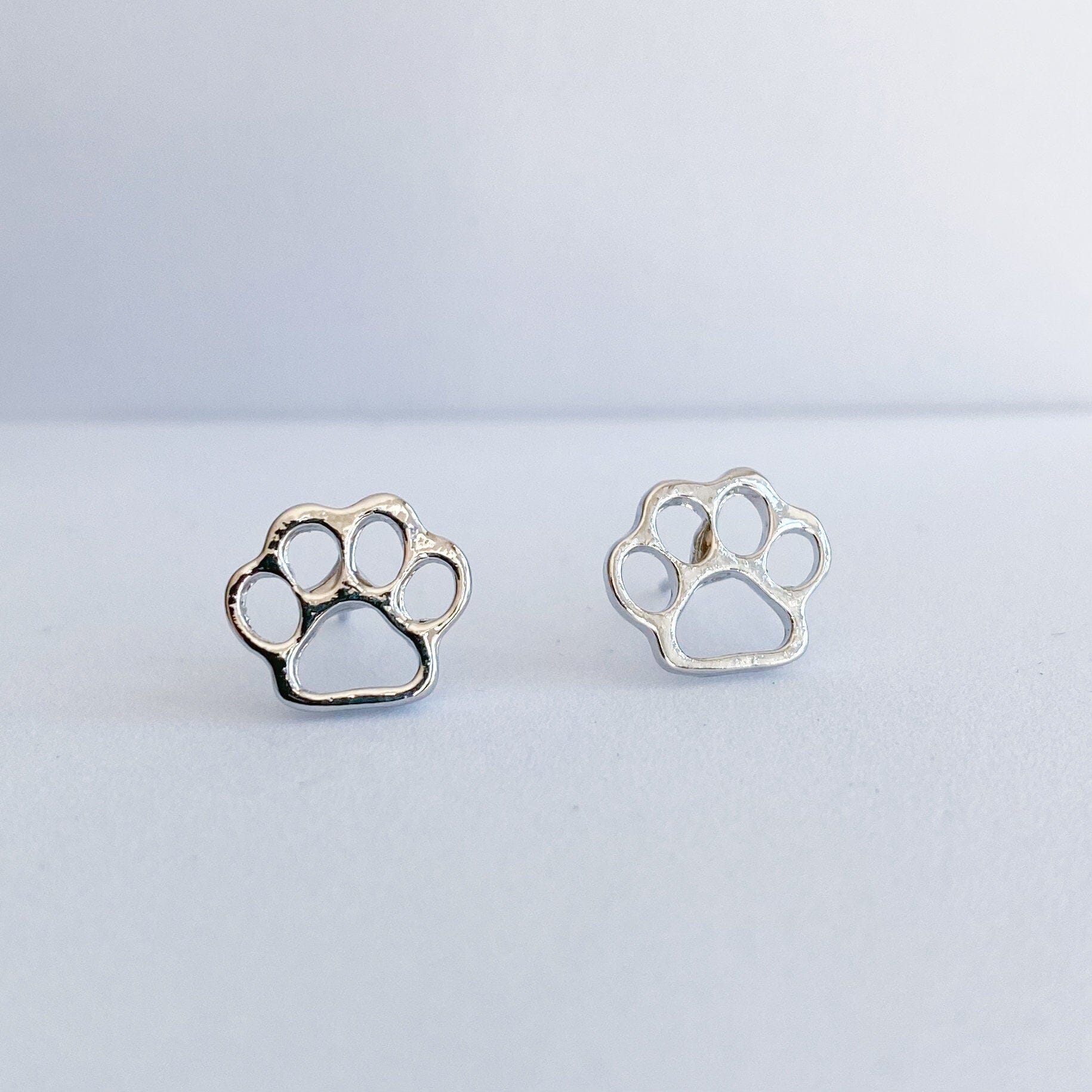 Personalised Cat or Dog Owner Gift, To My Favourite Human Card Paw Earrings