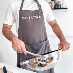 Personalised Cooking Apron For Men, Kitchen Cooking Gift For Him, Chef Husband Father'S Day Bbq Gift
