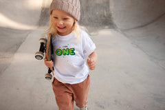 Personalised cute kids birthday t-shirt, I am one, two, three, for, five, six etc.