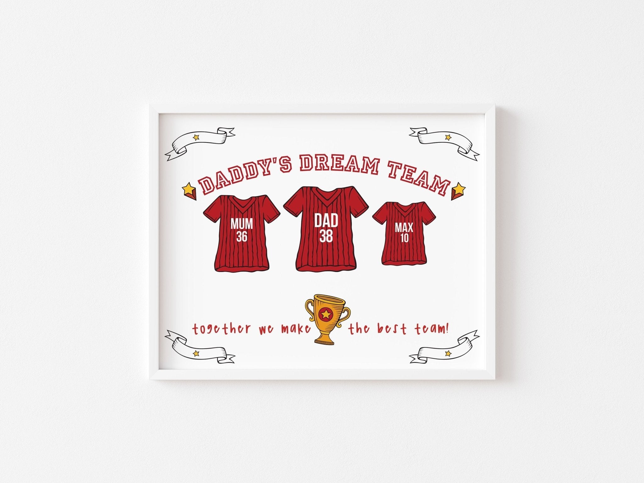 Dad Personalized Team Mom Gifts The Prayer I Share Bracelet