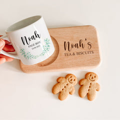 Personalised flower girl mug, Wedding gift for flower girl or little Bridesmaids