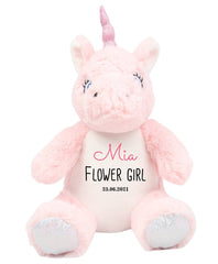 Personalised flower girl, page boy soft toy, page boy gift, Teddy plush