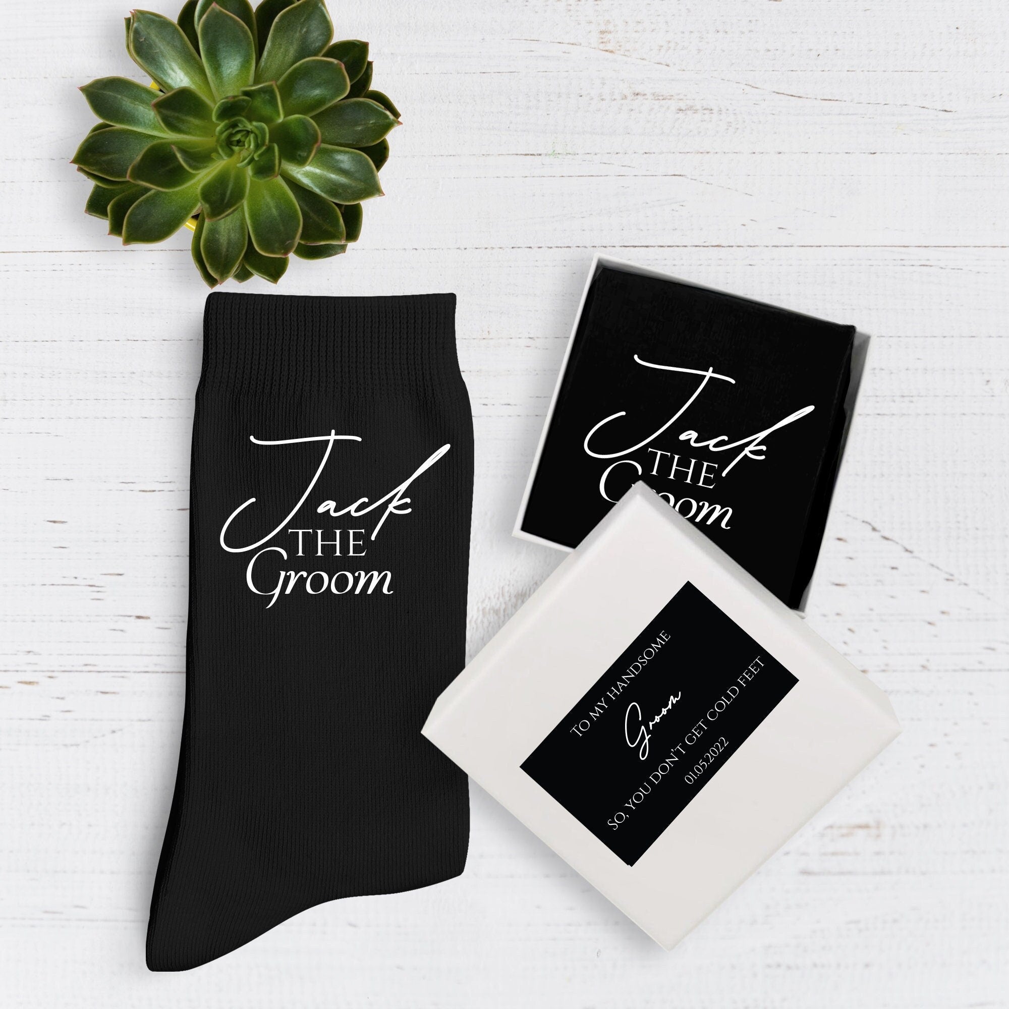 Personalised Groom Socks, Groom Groomsman Usher, Special socks for a special walk