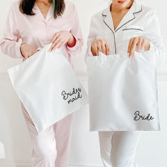 Personalised Hen Party Tote Bag, Bridesmaid Maid Of Honour Bride Flower Girl Gift Bags