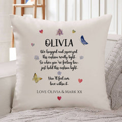 Personalised Hug Cushion Cover, SUITABLE Grandma Auntie Mum Mummy Nanny Gift