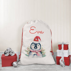 Personalised kids Christmas Sack with a name, First Christmas, Gift Santa Sacks