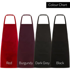 Personalised kitchen apron for men with name chef hat moustache, Gift for Him