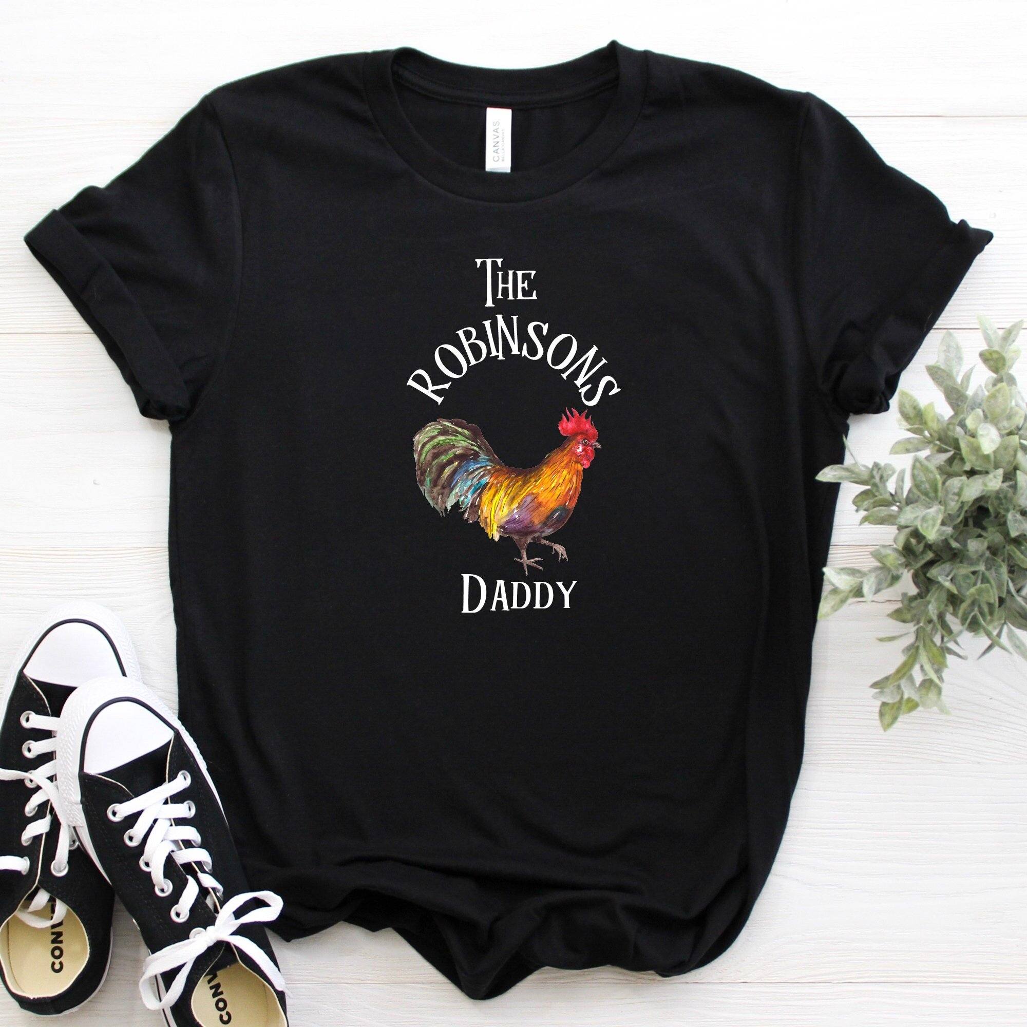Personalised matching family t-shirt with names, QTY 1, Funny Father's Day, Mother's Day outfit