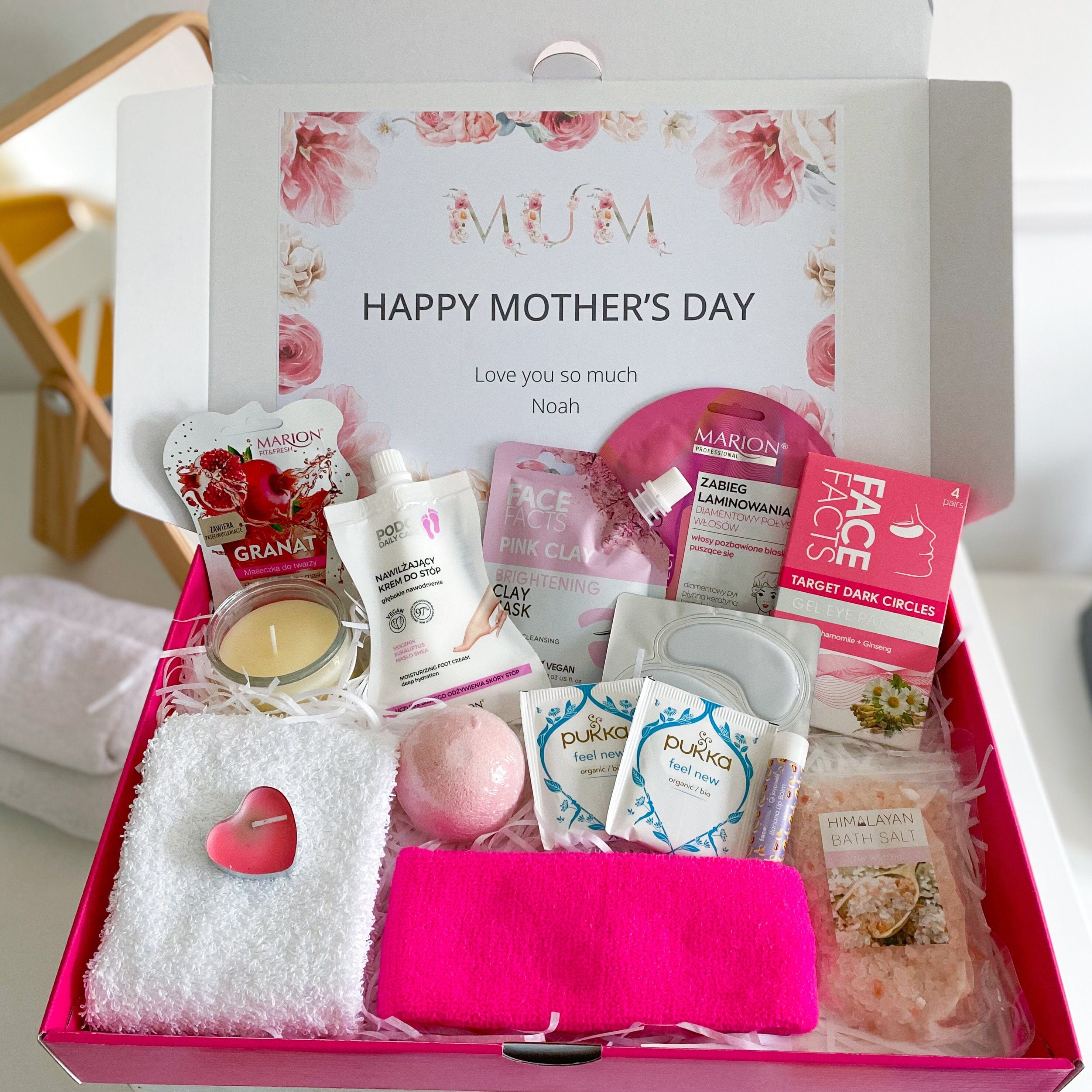 Personalised Mini Pamper Spa Kit, Relaxation Letterbox Gift For Her, Mum, Mother's Day Birthday Present