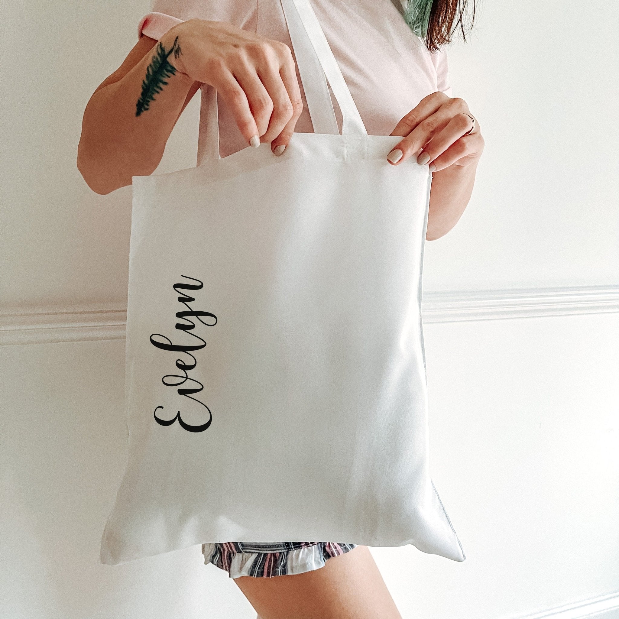 Tote Bag Girls Personalised Bags Personalised Name Tote Bag