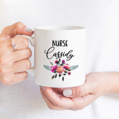 Personalised nurse mug, Gift for nurse, Nurse Thank You Gift