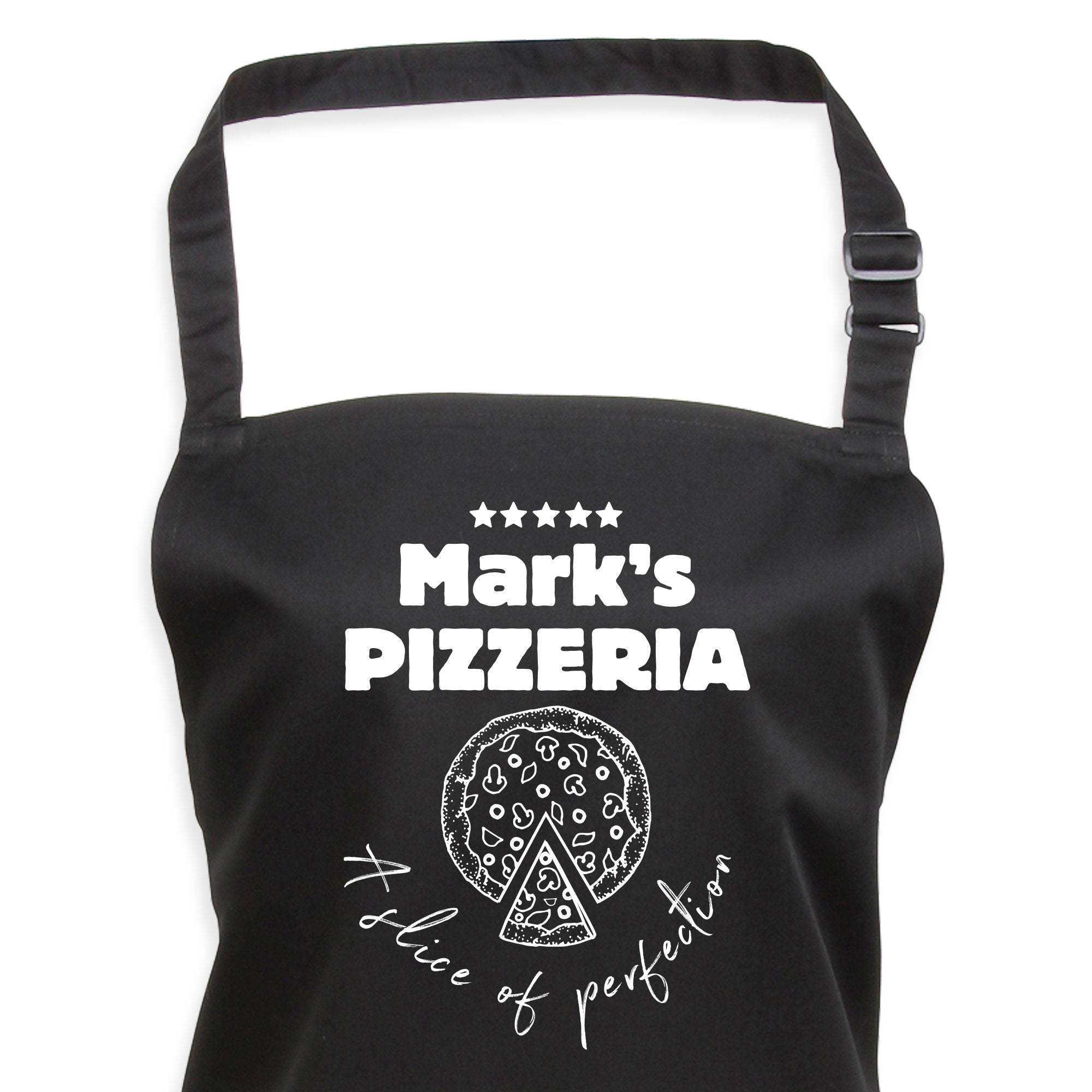Personalised Pizza Apron, Gift for men and women, Pizzeria Kitchen Chef Apron