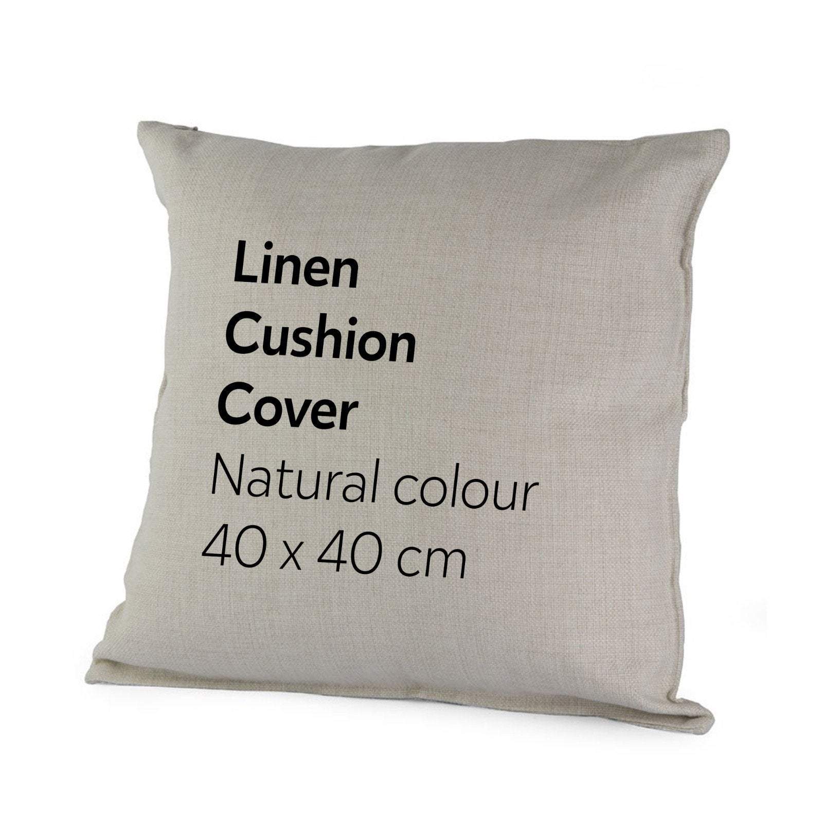 Personalised Sending You A Hug Dad Cushion Cover With Name, Gift For Dad, Social Distance Gift